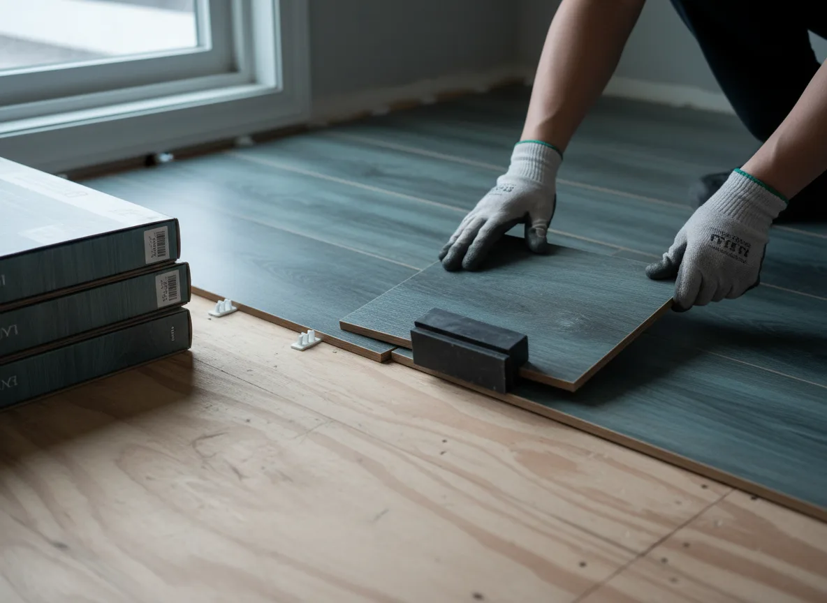 Luxury Vinyl Plank Installation company in Wales, ND